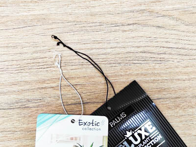 gomas etiquetas para plantas